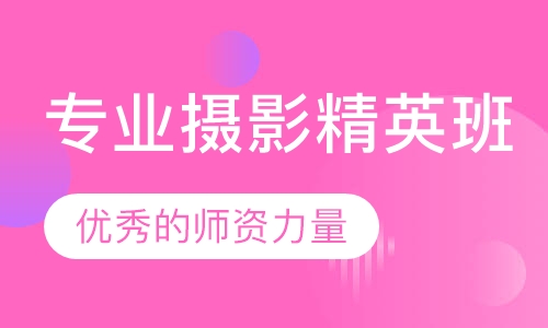 专业摄影精英班