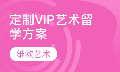 定制VIP艺术留学方案