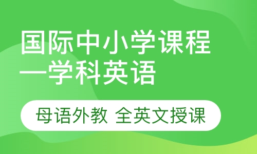 北美国际中小学课程 （学科英语）