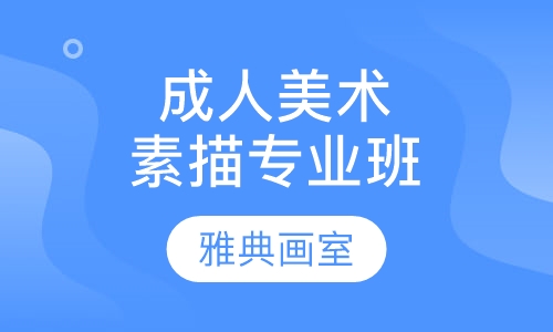 成人美术素描专业班