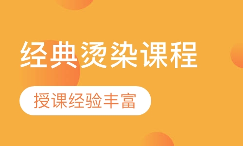 经典烫染课程
