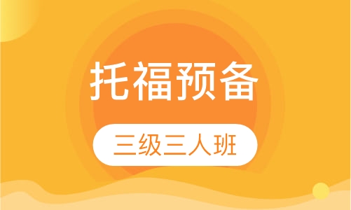 托福预备三级3人班