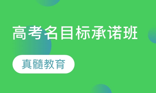 高考名师目标承诺班