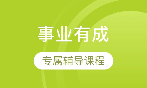 山东省事业有成专属辅导课程
