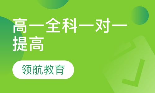 高一全科一对一提高