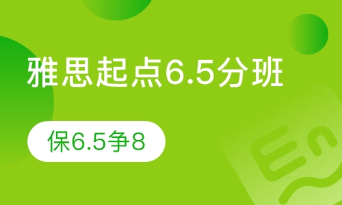 雅思起点6.5分班(保6.5争8)