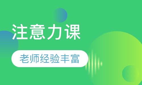 注意力记忆力课