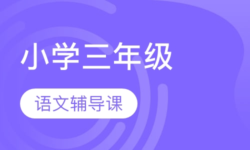 小学三年级语文辅导课