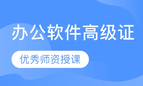 办公软件高级证