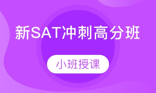 新SAT冲刺高分班（1500分）