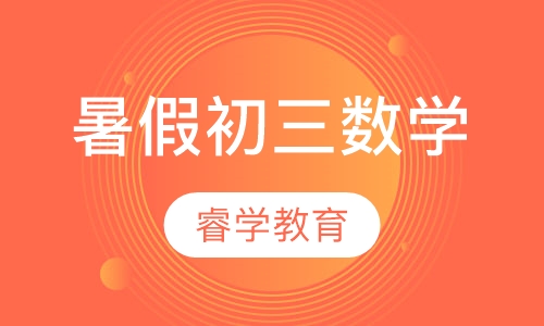 暑假初三数学