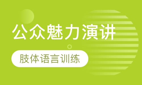 公众魅力演讲