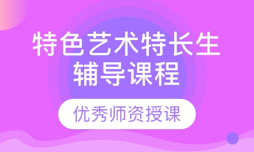 特色艺术特长生辅导课程