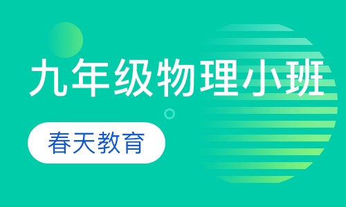 九年级(初三)物理小班辅导课程