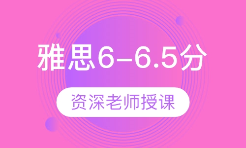 雅思6-6.5分强化小班