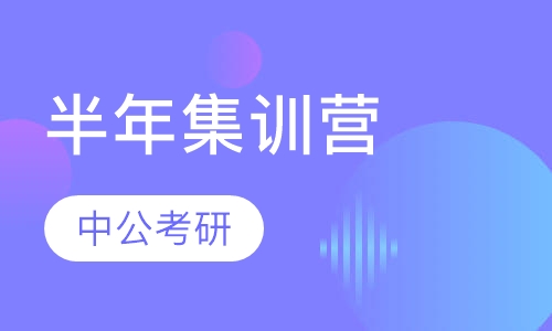 半年集训营