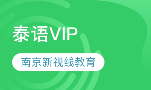 新视线泰语VIP一对一定制班 中外教联合授课