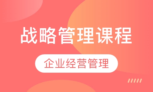 战略管理课程