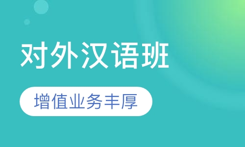 对外汉语培训