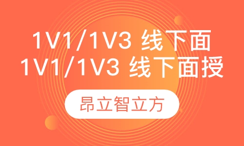 1V1/1v3 线下面授课offline