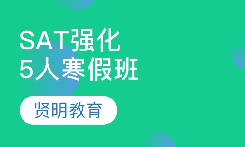 SAT强化5人寒假班