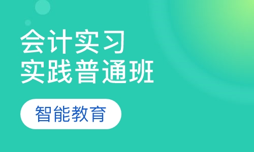 会计实习实践普通班