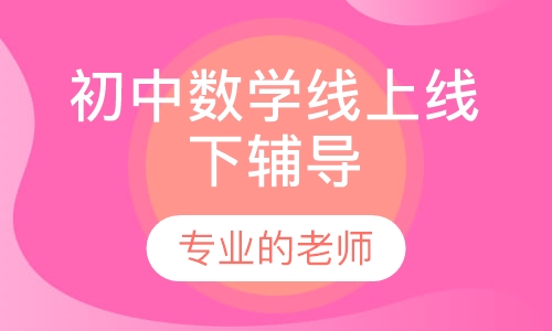 初中数学线上线下辅导