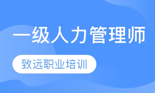 一级人力资源管理师