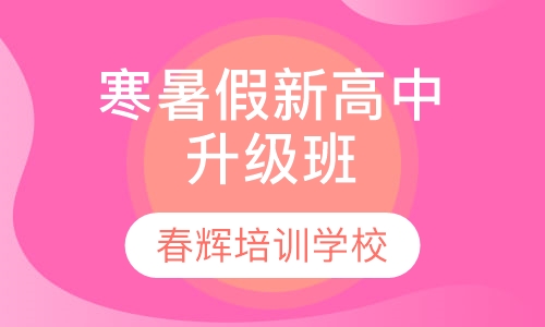 寒暑假新高中升级班