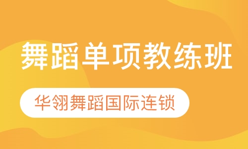 舞蹈单项教练班