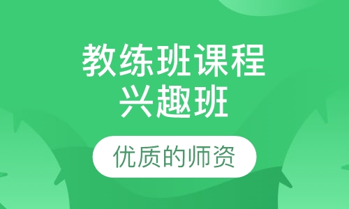 教练班课程，兴趣班