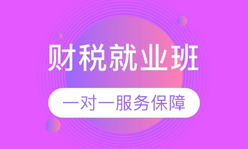 财税就业班