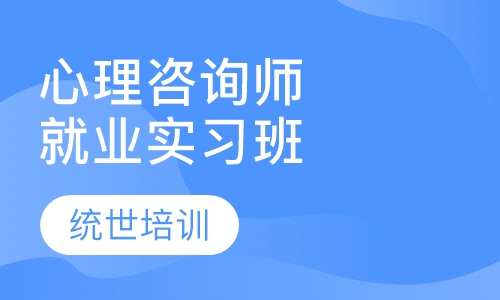 三级心理咨询师就业实习班