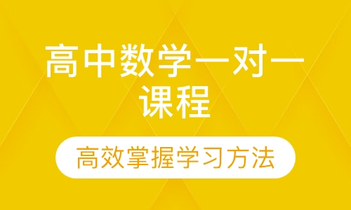 高中数学一对一课程