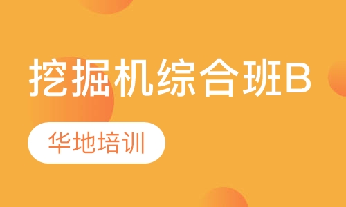 挖掘机综合班B