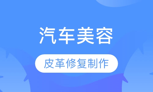 汽车装饰与-汽车皮革修复与制作专科班
