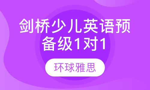 剑桥少儿英语预备级1对1