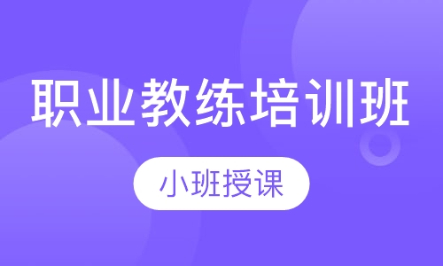 职业教练培训班