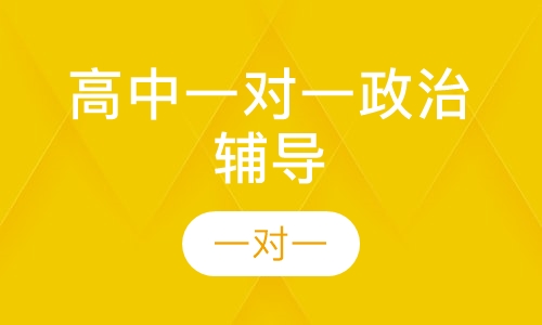 高中一对一政治辅导