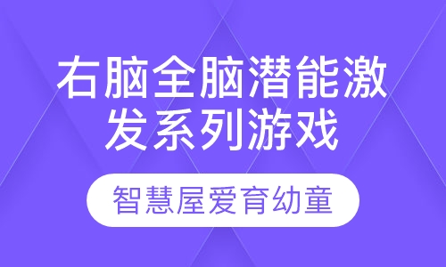 3-6周岁右脑全脑潜能激发系列游戏