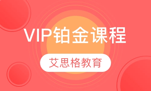 VIP铂金课程