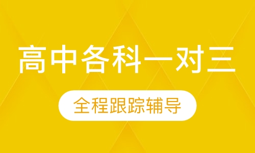 高中各科一对三
