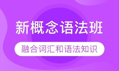 新概念语法班