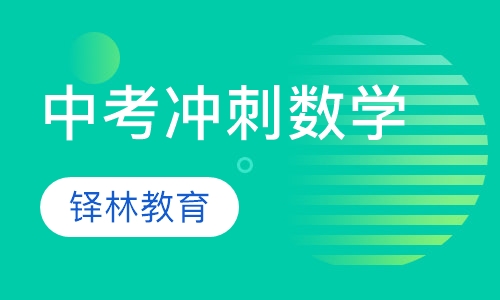 中考冲刺课程数学
