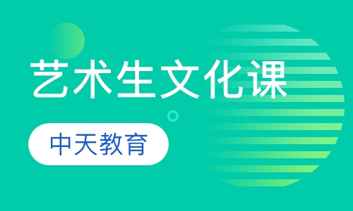艺术生文化课集训课程