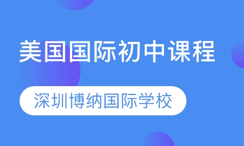 美国国际初中课程