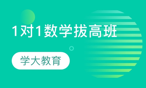 小学1对1个性化辅导数学VIP拔高班