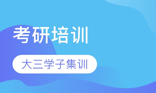 考研大三学子集训营