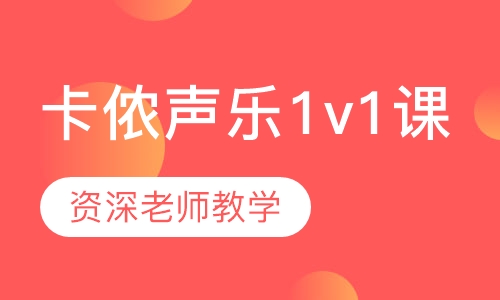 卡侬声乐1v1课