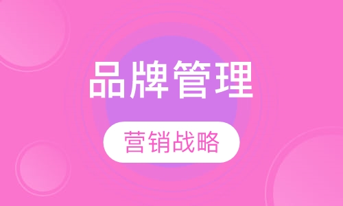 品牌管理与营销战略